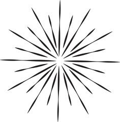 Minimal Geometric Firework