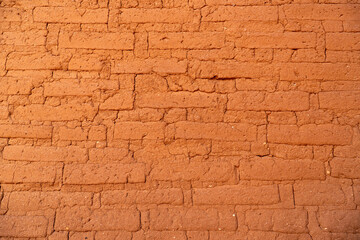 Adobe Wall Detail, Pecos National Historical Park, New Mexico
