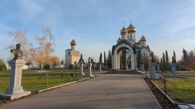 Monastery of Saint Petka (манастир Свете Петке). Bijeljina, Bosnia and Herzegovina.