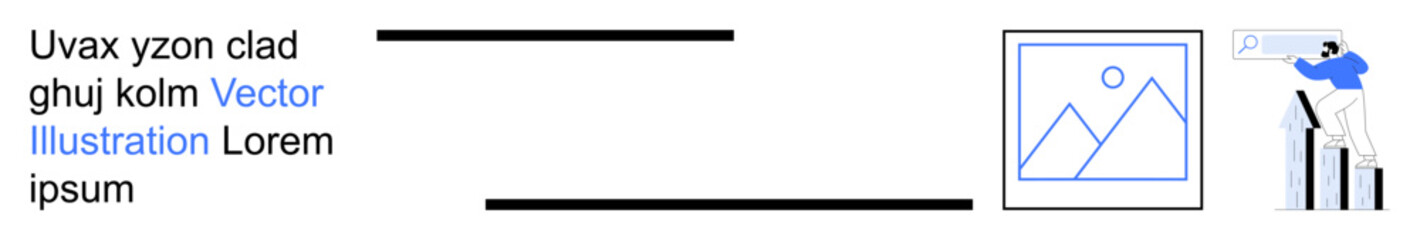 Business analytics, presentation skills, data visualization, growth strategies, graphic resources, education. Graph analysis with person pointing to elements. Business analytics and presentation