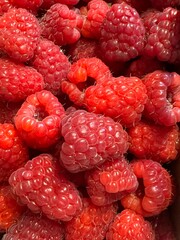 raspberry close up