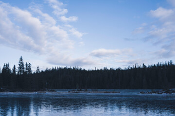 By the Store Fl&oslash;yta Lake of the Toten&aring;sen Hills.