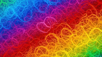 Kinetic Color Wash Abstract background where colorful static appears to flow and shift dynamically, creating a vibrant, energetic, and chaotic texture