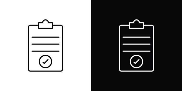 Result icons Vector Logo Template Illustration Design