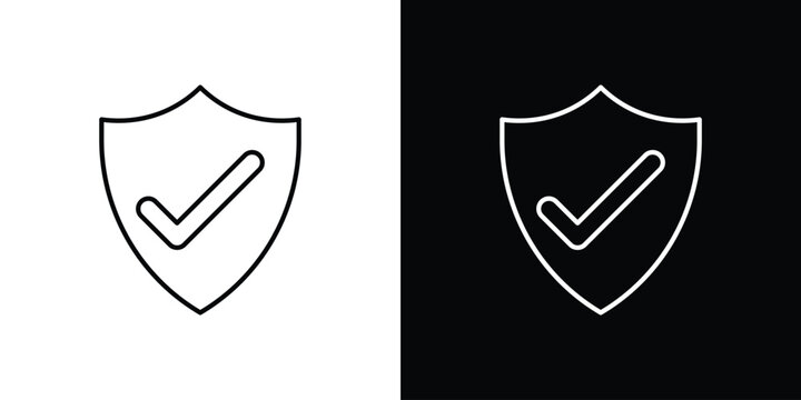 Security icons Vector Logo Template Illustration Design