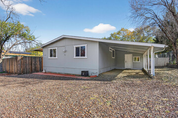 delightful residence with private outdoor space, potential for enhancement and value increase in...