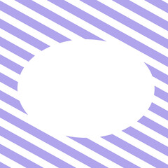 ボーダー、ストライプの白丸背景素材