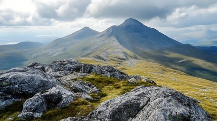 A mountain climbing expedition adventure