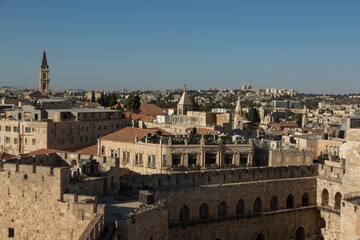 The ancient city of the world, the beautiful and holy Jerusalem