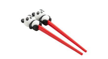 Cute panda chopsticks for fun dining experiences