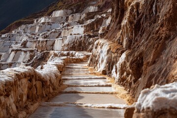 Terraced Salt Pans in Maras