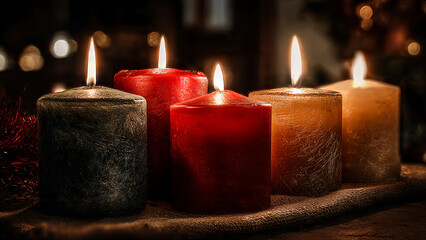 Celebrative candles