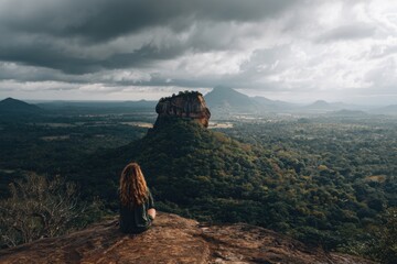 "Stunning View of Sigiriya Rock Fortress," Sigiriya
