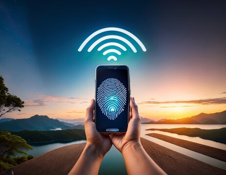 stay connected with reliable wifi signal on your smartphone for seamless communication and fast internet access wherever you go enjoy the digital world