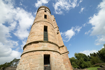 Eglinton Castle, originally built in 1796, is a Gothic-style castellated mansion located in Kilwinning, North Ayrshire In Eglinton Country Park Scotland. UK. Is situated in the parish of Kilwinning. 