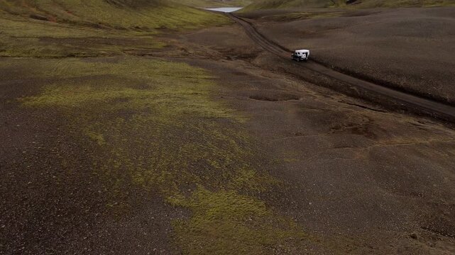 Iceland Highlands Aerial &ndash; F-Road 208