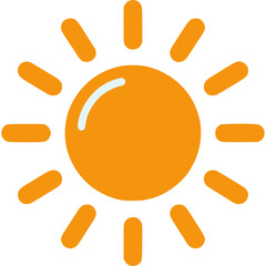 Sun Vector Icon