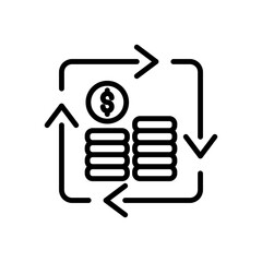 Kaizen Value Stream Continuous Improvement Icon