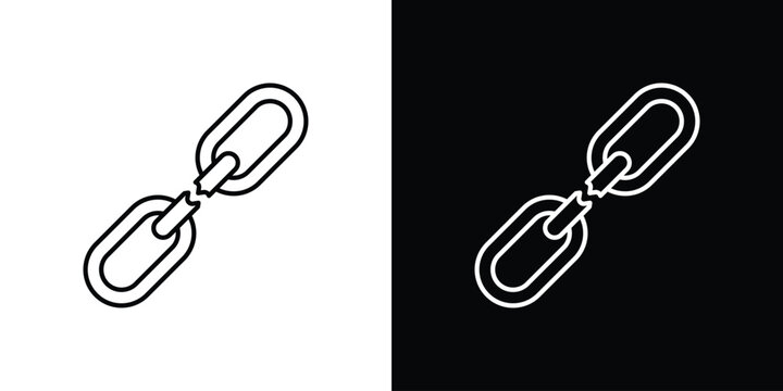 Weakness icons vector symbol with editable stroke lines for web designs