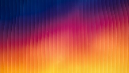 A vibrant abstract background with vertical wavy lines in a gradient of colors from deep blue to yellow.