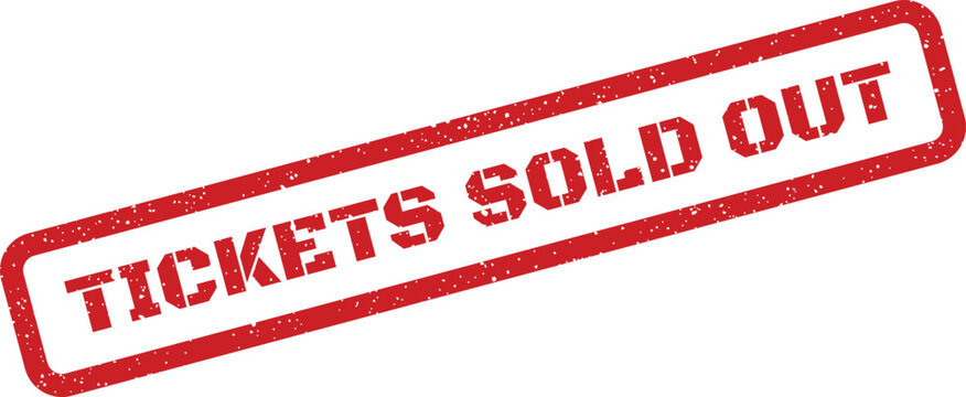 Official tickets for the event are completely sold out due to high demand and concluded sales