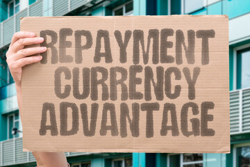 "Repayment Currency Advantage" Borrowers service debt favorably earning stronger foreign currencies. BORROWER. DEBT. CURRENCY. EARN. SERVICE.