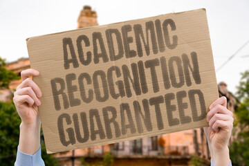 "Academic Recognition Guaranteed" Degrees gain acceptance ensuring professional credential validity. DEGREE. ACADEMIC. RECOGNITION. CREDENTIAL. VALIDITY.