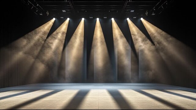 stage spotlight on stage