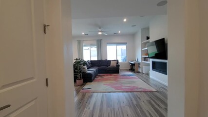 Entrance Connects To Bright Open Living Area, Foyer Directs To Spacious Lounge With Ample Sunlight - Powered by Adobe