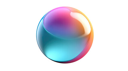 Orb of Colors: A vibrant, multi-hued sphere of color shimmers, creating an artistic representation of light and shade. Its smooth surface suggests depth and dimension.