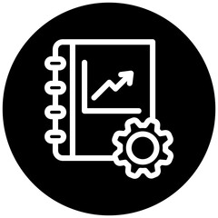 Instruction Rounded Color Icon Mini Illustration Icon. Use For Modern Concept, Print, Ui, Ux Kit, Web And App Development. Vector Related To Office, Education, Examination And More