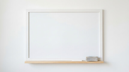 Whiteboard with Eraser for Presentations and Brainstorming.