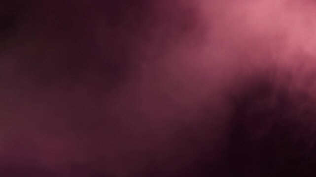 A dark purple smoke backdrop features a mysterious mist texture with deep violet clouds and a subtle motion effect against a black night sky