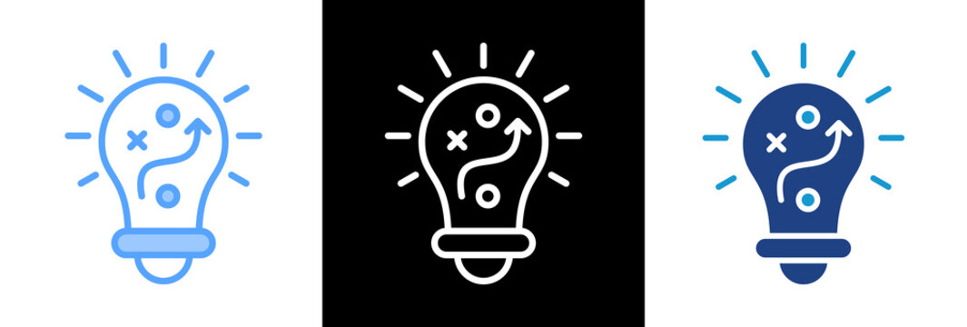 Innovation Strategy triplestyle icon