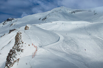 Grindelwald ski  in the Swiss Alps