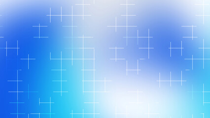 Winter Blue and White Gradient Grid Line Abstract Background