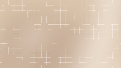 Beige Grid Line Background with Minimal Abstract Pattern