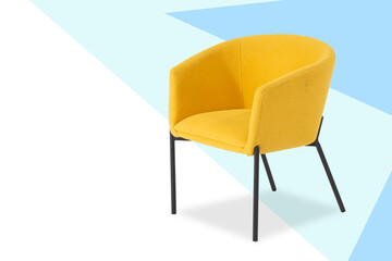 Chair 3 view for Home Office Use Contemporary Study Chair with Breathable Perforated Design Adjustable Task Chair with Padded Seat and Arm Support.