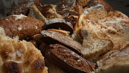 Mould has overtaken this once-delicious loaf of bread