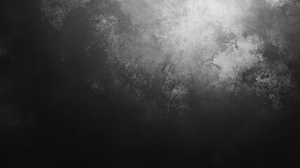 Obraz premium Grungy textured dark background with bright spotlight effect