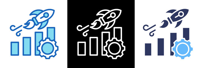 Productivity Boost triplestyle icon