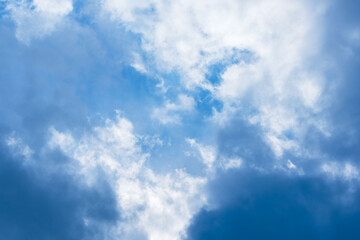 初冬の空　印象的な雲の輝き13