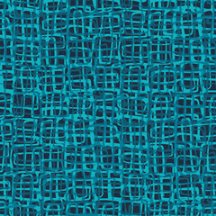 Line Doodle Seamless Pattern 52 - Scribble Chain