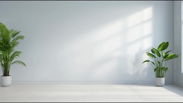 empty room with green grass and window