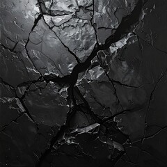 Cracked surface, grayscale textures
