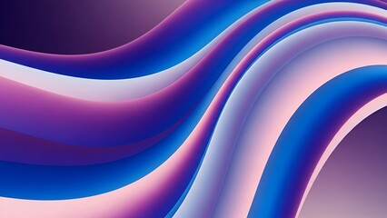 Colorful Abstract Wavy Gradient Background with Dynamic Flow and Smooth Transitions