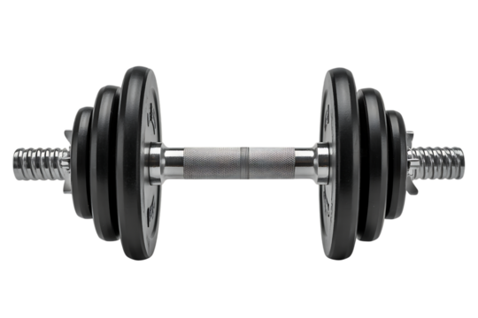 Adjustable dumbbell weights for home gym fitness training - Powered by Adobe