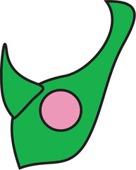 cartoon big fish illustration