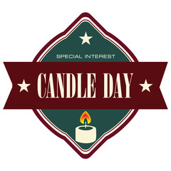Candle Day label