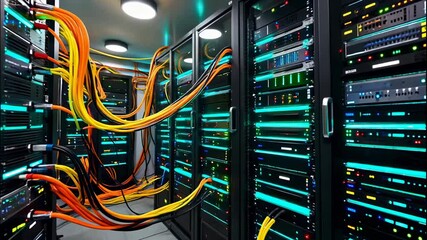 Data Center Powerhouse: Unveiling the Heart of Digital Connectivity & IT Infrastructure - Powered by Adobe